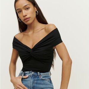 Reformation Ezlynn Knit Top